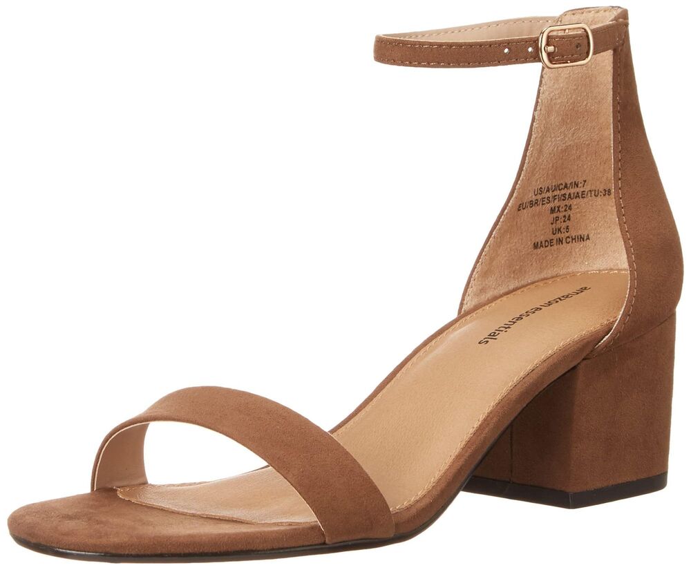 Two Strap Heeled Sandal, sz 7, 13N-151D001